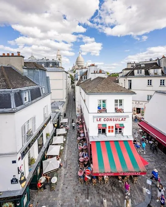 3 Bedrooms Sacree Coeur Place Du Tertre Montmartre Paris 0*,
